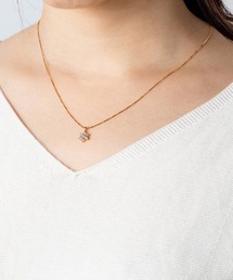 エステール K18 ダイヤモンドペンダントトップ WEB限定】K18 ピンクゴールド ダイヤモンド ネックレス（0.06ct