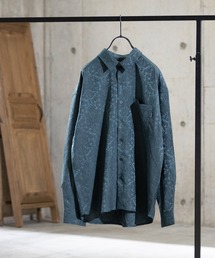 Naive magic | 【a】ジャガード タマスク柄ルーズシャツ(シャツ/ブラウス)