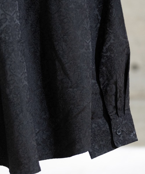 Naive magic（ナイーブマジック）の「【a】ジャガード タマスク柄ルーズシャツ（シャツ/ブラウス・メンズ・ブラック/ネイビー/グリーン・MEDIUM/LARGE）」の20枚目の写真