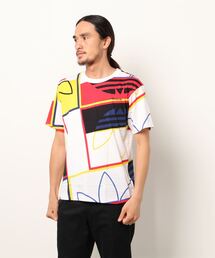 adidas アディダス M AOP LOGO PLAY T ロゴ プレー Tシャツ　H31315 WHT