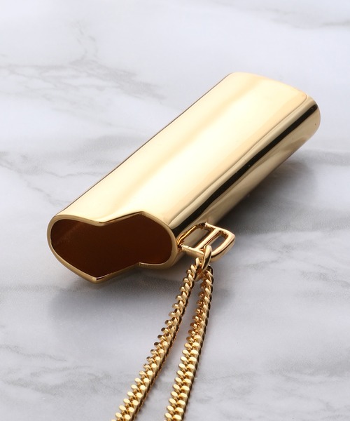 AMBUSH（アンブッシュ）の「AMBUSH LOGO LIGHTER CASE NECKLACE 12112601（ネックレス・レディース・ゴールド/シルバー・ONE SIZE）」の4枚目の写真