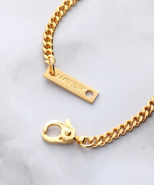 AMBUSH（アンブッシュ）の「AMBUSH LOGO LIGHTER CASE NECKLACE 12112601（ネックレス・レディース・ゴールド/シルバー・ONE SIZE）」の3枚目の写真