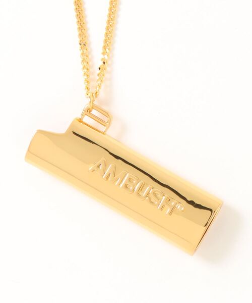 AMBUSH（アンブッシュ）の「AMBUSH LOGO LIGHTER CASE NECKLACE 12112601（ネックレス・レディース・ゴールド/シルバー・ONE SIZE）」の7枚目の写真