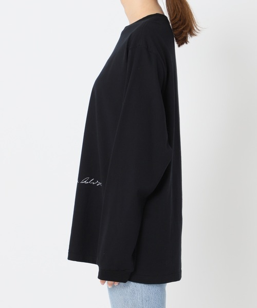 plage（プラージュ）の「【JANE SMITH/ジェーンスミス】SP ART PRINT L/SL Tシャツ◆（Tシャツ/カットソー・レディース・ブラック・FREE）」の8枚目の写真