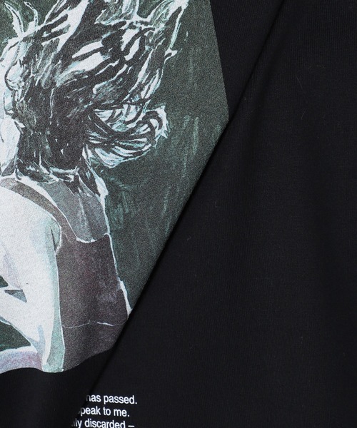 plage（プラージュ）の「【JANE SMITH/ジェーンスミス】SP ART PRINT L/SL Tシャツ◆（Tシャツ/カットソー・レディース・ブラック・FREE）」の3枚目の写真