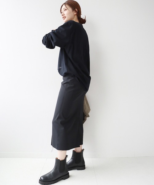 plage（プラージュ）の「【JANE SMITH/ジェーンスミス】SP ART PRINT L/SL Tシャツ◆（Tシャツ/カットソー・レディース・ブラック・FREE）」の18枚目の写真