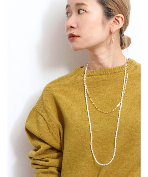 Ungrid（アングリッド）の「淡水パールロングネックレス（ネックレス・レディース・オフホワイト・FREE）」の8枚目の写真