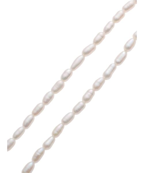 Ungrid（アングリッド）の「淡水パールロングネックレス（ネックレス・レディース・オフホワイト・FREE）」の2枚目の写真