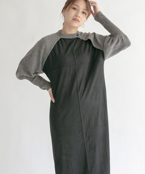 KBF（ケイビーエフ）の「ボリュームスリーブショートカーディガン（カーディガン/ボレロ・レディース・ピンク/グリーン/ブラウン・ONE）」の14枚目の写真