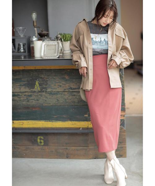 INGNI(イング)の「ハイウエストナロー/スカート(スカート・レディース・ブラック/ブラウン/ピンク・FREE)」の11枚目の写真