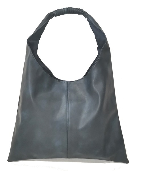 ADMIX/ATELIER SAB MEN(アドミックスアトリエサブメン)の「ムラ加工 フェイクレザー ショッパートートバッグ(トートバッグ・メンズ・ブラック/グレー/ネイビー・FREE)」の10枚目の写真