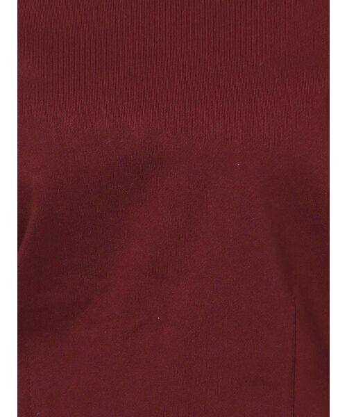 EMODA(エモダ)の「ウエストマークショートトップ(Tシャツ/カットソー・レディース・ブラック/ベージュ/レッド/カーキ・FREE)」の7枚目の写真