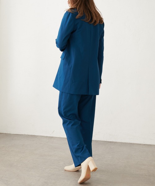 Lui's（ルイス）の「ワイドストレートパンツ（スラックス・レディース・ブラック/ブルー・FREE）」の15枚目の写真