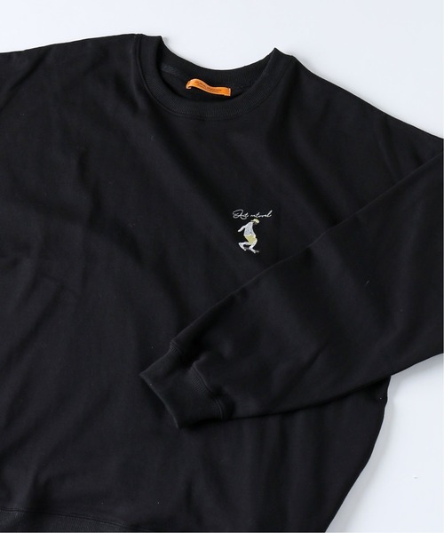 JOURNAL STANDARD（ジャーナルスタンダード）の「【WEB限定】HOLIDAY EMB ビッグシルエット スウェット [ユニセックス対応]（スウェット・メンズ・アイボリー/ブラック系その他/グレー系その他/コバルトブルー・MEDIUM/LARGE/X-LARGE）」の3枚目の写真