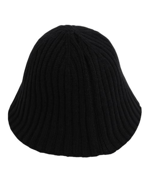 select MOCA（セレクトモカ）の「リブニットバケットハット（ハット・レディース・ブラック/ブラウン/ライトベージュ・FREE）」の14枚目の写真