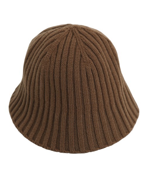 select MOCA（セレクトモカ）の「リブニットバケットハット（ハット・レディース・ブラック/ブラウン/ライトベージュ・FREE）」の15枚目の写真