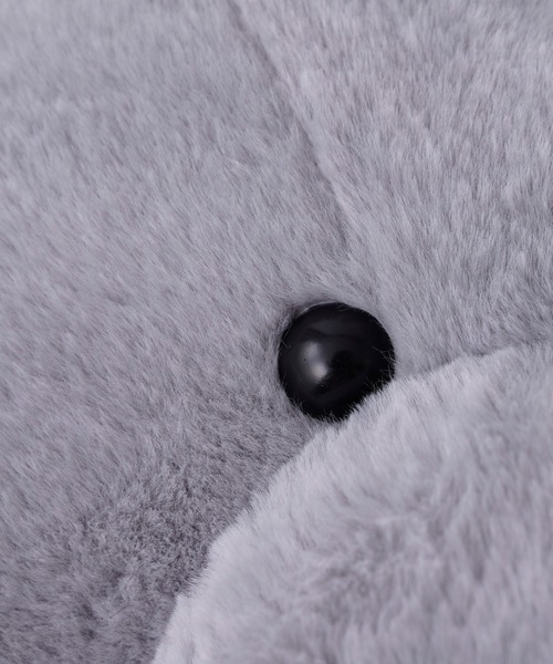 BIRTHDAY BAR（バースデイバー）の「くまかお  クッション（クッション/クッションカバー・レディース・ブラウン/グレー/モカ/アイボリー・フリー）」の22枚目の写真