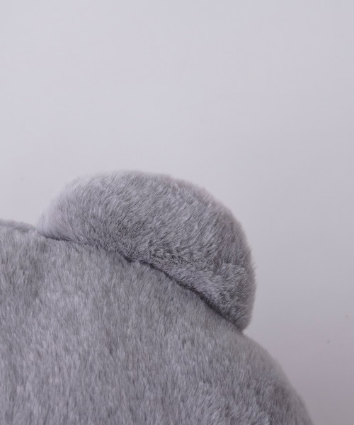 BIRTHDAY BAR（バースデイバー）の「くまかお  クッション（クッション/クッションカバー・レディース・ブラウン/グレー/モカ/アイボリー・フリー）」の19枚目の写真