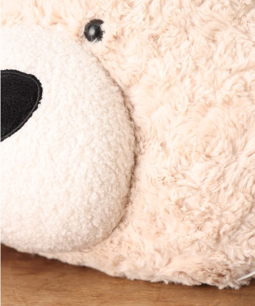 BIRTHDAY BAR（バースデイバー）の「くまかお  クッション（クッション/クッションカバー・レディース・ブラウン/グレー/モカ/アイボリー・フリー）」の15枚目の写真