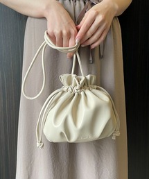 MONO　COMME CA | ２WAY　巾着ポシェット(ショルダーバッグ)