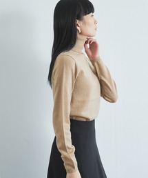 エクストラファインウールタートルネックニットプルオーバー