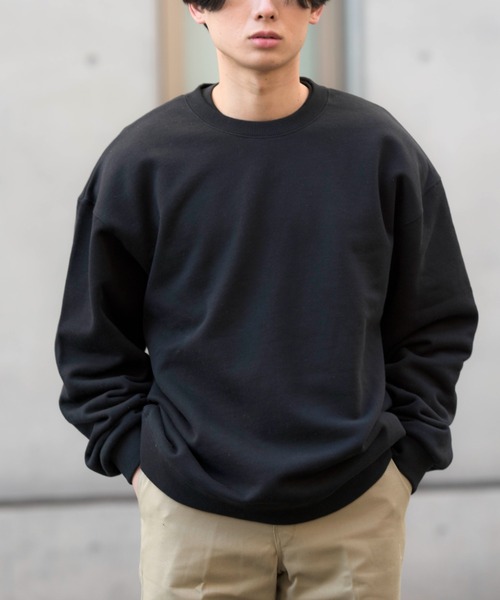 FRUIT OF THE LOOM（フルーツオブザルーム）の「【FRUIT OF THE LOOM】FTL ヘビーオンススウェット 14860600（スウェット・メンズ・ブラック/ホワイト/グレー・X-LARGE/XXX-LARGE/MEDIUM/LARGE）」の2枚目の写真