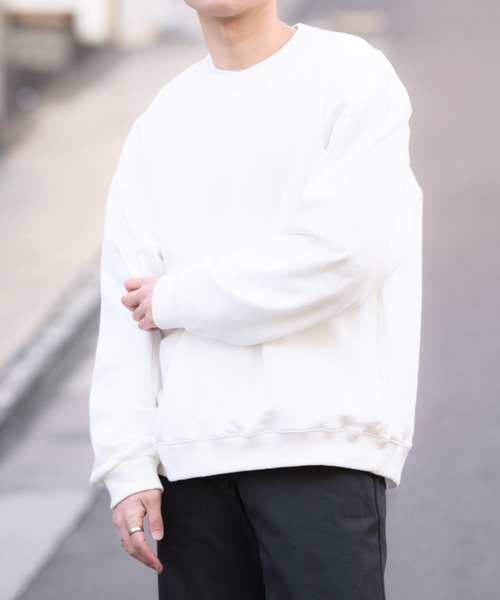 FRUIT OF THE LOOM（フルーツオブザルーム）の「【FRUIT OF THE LOOM】FTL ヘビーオンススウェット 14860600（スウェット・メンズ・ブラック/ホワイト/グレー・X-LARGE/XXX-LARGE/MEDIUM/LARGE）」の6枚目の写真