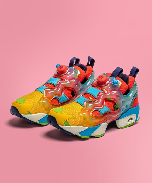 Reebok(リーボック)の「ジェリー ベリー インスタポンプ フューリー / Jelly Belly Instapump Fury Shoes(スニーカー・メンズ・イエロー・24.5cm/29.0cm/26.5cm/23.0cm/28.5cm/24.0cm/28.0cm/27.0cm/22.0cm/25.0cm/26.0cm/23.5cm/27.5cm/25.5cm)」の4枚目の写真
