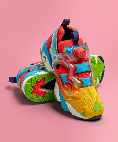 Reebok(リーボック)の「ジェリー ベリー インスタポンプ フューリー / Jelly Belly Instapump Fury Shoes(スニーカー・メンズ・イエロー・24.5cm/29.0cm/26.5cm/23.0cm/28.5cm/24.0cm/28.0cm/27.0cm/22.0cm/25.0cm/26.0cm/23.5cm/27.5cm/25.5cm)」の3枚目の写真