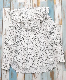 MILKFED. | RUFFLE COLLAR BLOUSE(シャツ/ブラウス)