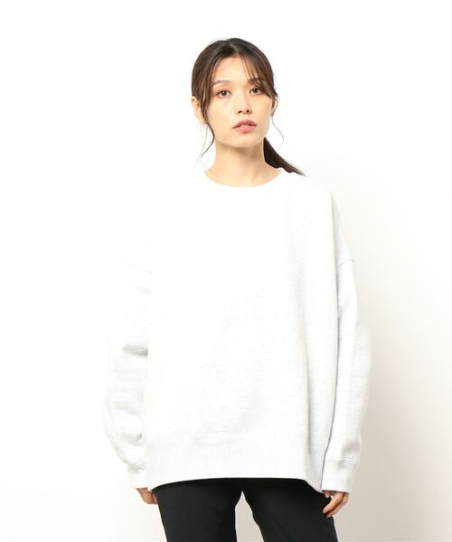 United Athle(ユナイテッドアスレ)の「united Athle/10.0オンス T/C ビッグシルエット クルーネック スウェット(裏起毛)5627(スウェット・レディース・ホワイト/ブラック/ベージュ/ネイビー/グレー/グリーン/ワインレッド・MEDIUM/LARGE/X-LARGE)」の10枚目の写真