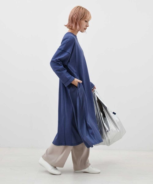 LUPILIEN（ルピリアン）の「2WAY脇切替ワンピース（ワンピース・レディース・ブラック/オフホワイト/オレンジ/ブルー・FREE）」の14枚目の写真