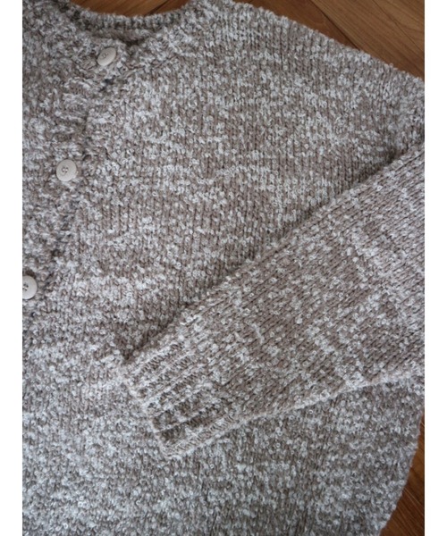 TRUNC（トランクエイティーエイト）の「Multi Way Design Knit TOPS（ニット/セーター・レディース・ブラウン/アイボリー・FREE）」の13枚目の写真