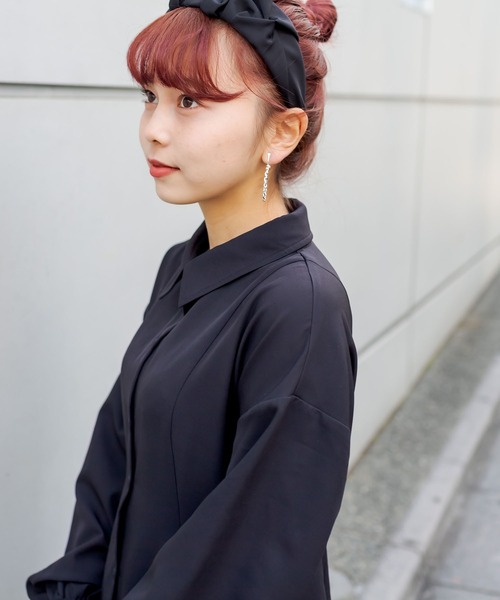 RASVOA(ラスボア)の「マルチ切替くびれワンピース(ワンピース・レディース・ブラック・FREE)」の7枚目の写真