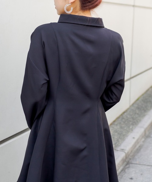 RASVOA(ラスボア)の「マルチ切替くびれワンピース(ワンピース・レディース・ブラック・FREE)」の8枚目の写真