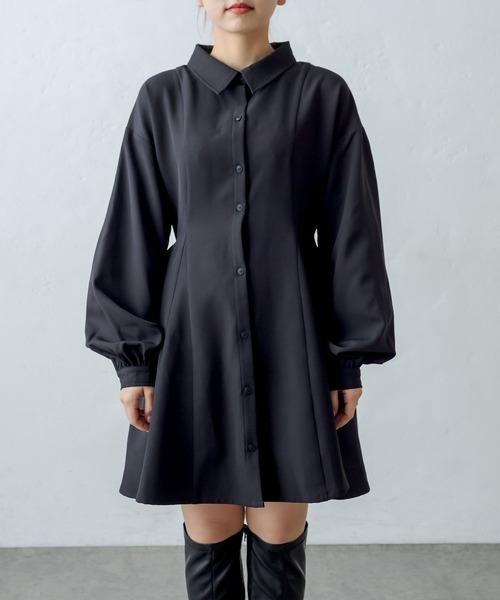 RASVOA(ラスボア)の「マルチ切替くびれワンピース(ワンピース・レディース・ブラック・FREE)」の10枚目の写真