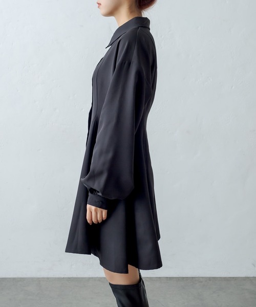 RASVOA(ラスボア)の「マルチ切替くびれワンピース(ワンピース・レディース・ブラック・FREE)」の11枚目の写真