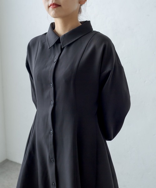 RASVOA(ラスボア)の「マルチ切替くびれワンピース(ワンピース・レディース・ブラック・FREE)」の14枚目の写真