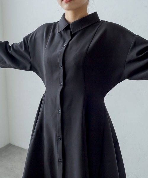 RASVOA(ラスボア)の「マルチ切替くびれワンピース(ワンピース・レディース・ブラック・FREE)」の15枚目の写真