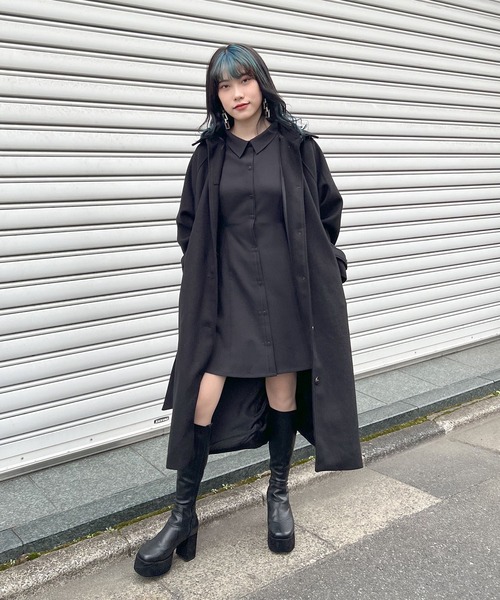 RASVOA(ラスボア)の「マルチ切替くびれワンピース(ワンピース・レディース・ブラック・FREE)」の22枚目の写真