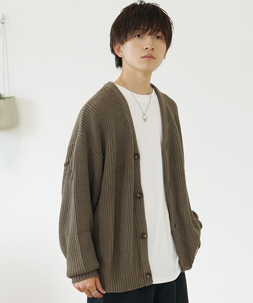 セール】【MinoriTY】ふんわりオーバーサイズニットカーディガン