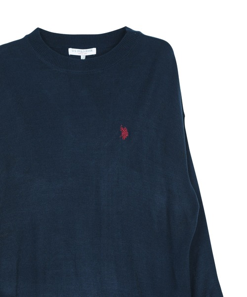 U.S. POLO ASSN.(ユーエスポロアッスン)の「U.S. POLO ASSN. / ユーエスポロアッスン 別注 コラボ 長袖 ニット セーター(ニット/セーター・メンズ・ブラック系その他/ホワイト系その他/ブルー系その他/グレー系その他・MEDIUM/LARGE)」の13枚目の写真