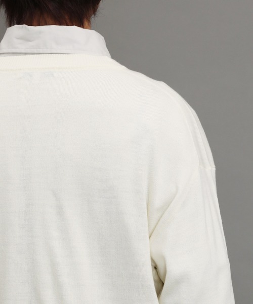 U.S. POLO ASSN.(ユーエスポロアッスン)の「U.S. POLO ASSN. / ユーエスポロアッスン 別注 コラボ 長袖 ニット セーター(ニット/セーター・メンズ・ブラック系その他/ホワイト系その他/ブルー系その他/グレー系その他・MEDIUM/LARGE)」の21枚目の写真