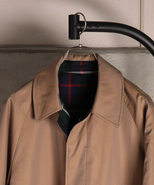 GLOSTER（グロスター）の「【Kinloch Anderson/キンロック・アンダーソン】Single sleeve REVERSIBLE COAT リバーシブル ステンカラーコート（ステンカラーコート・メンズ・ベージュ/ブラック・40/38）」の13枚目の写真