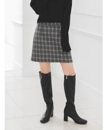 fifth calin | インパン付き起毛チェックミニスカート(スカート)