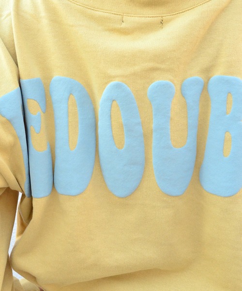 babyShoop(ベイビーシュープ)の「REDOUBLE長袖TOPS【BP】(パーカー・レディース・ピンク/マスタード/ホワイト/チャコールグレー・FREE)」の22枚目の写真