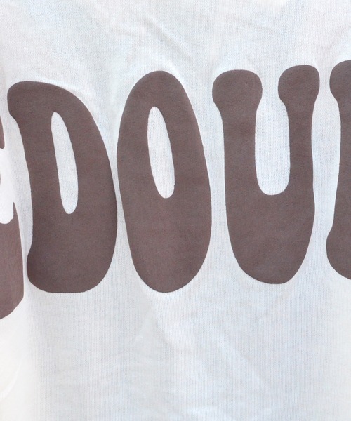 babyShoop(ベイビーシュープ)の「REDOUBLE長袖TOPS【BP】(パーカー・レディース・ピンク/マスタード/ホワイト/チャコールグレー・FREE)」の9枚目の写真