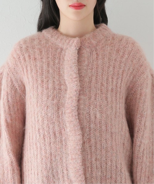CLANE（クラネ）の「【CLANE/クラネ】 COLOR MOHAIR MIX SHAGGY CARDIGAN：カーディガン（カーディガン/ボレロ・レディース・ピンク・MEDIUM）」の16枚目の写真