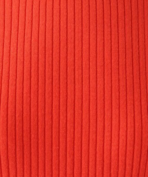 AG by aquagirl（エージーバイアクアガール）の「◆ショルダーボタンリブニット【WEB限定サイズ】（ニット/セーター・レディース・オレンジ/ブラック/ブラック系2/ブルー/ホワイト系/ダークグリーン・36/38/40）」の12枚目の写真