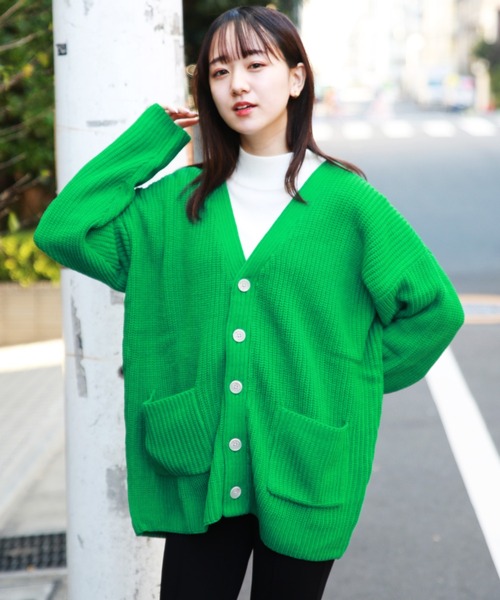 未使用級Acne Studios 24AW ポロウールカーディガン グリーン 緑 未使用級Acne Studios 24AW ポロウールカーディガン グリーン 緑 未
